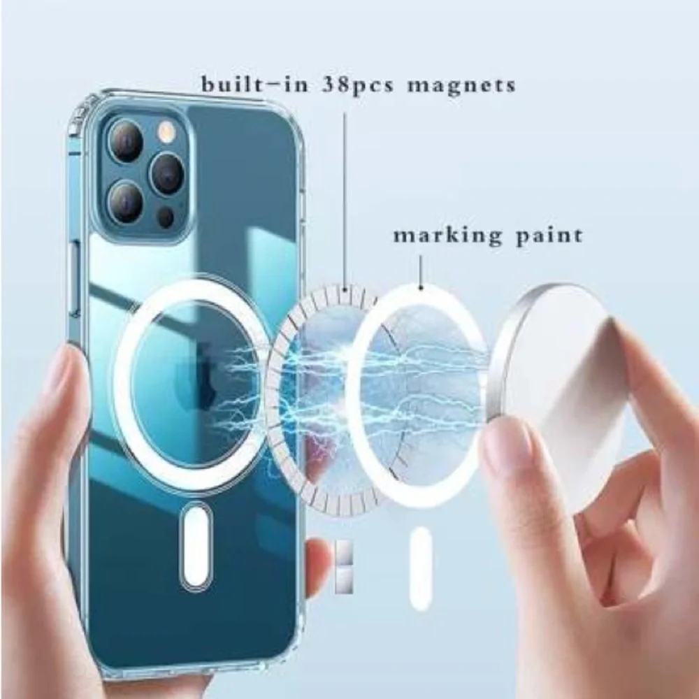 iPhone 14‎ Pro Max Clear Magnetic Case, MagSafe